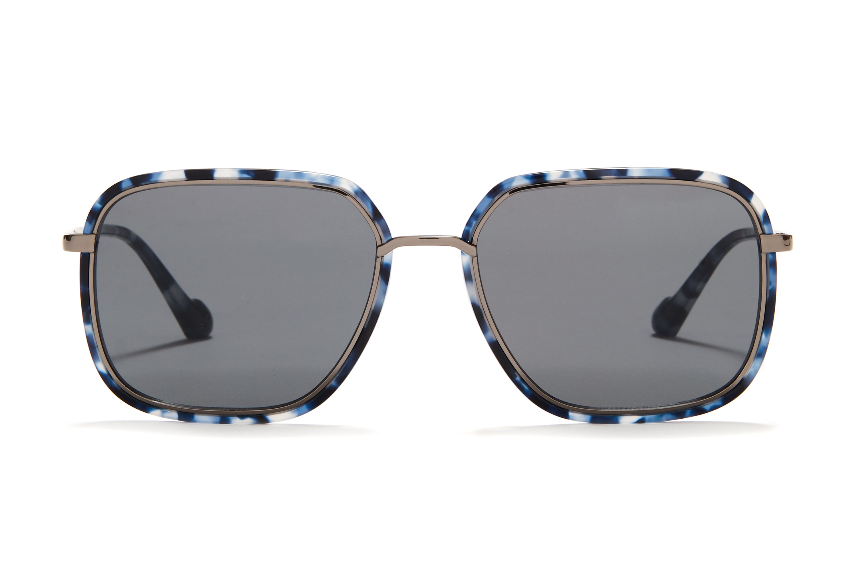 Unisex Blue Marble Aviator Sunglasses