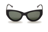 Harper Black Women's Oversized Acetate Sunglasses Sunday Somewhere