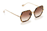 Sunday Somewhere Elizabeth Tokyo Tort Woman's Square Sunglasses