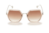 Sunday Somewhere Elizabeth Pink Woman's Square Sunglasses