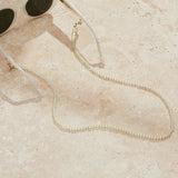 Beaded Chain in White