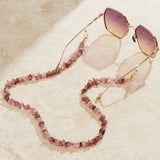 Stone Chain in Pink