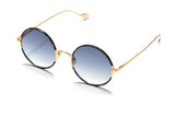 Sunday Somewhere Yetti Duo in Blue Tort Unisex Round Sunglasses
