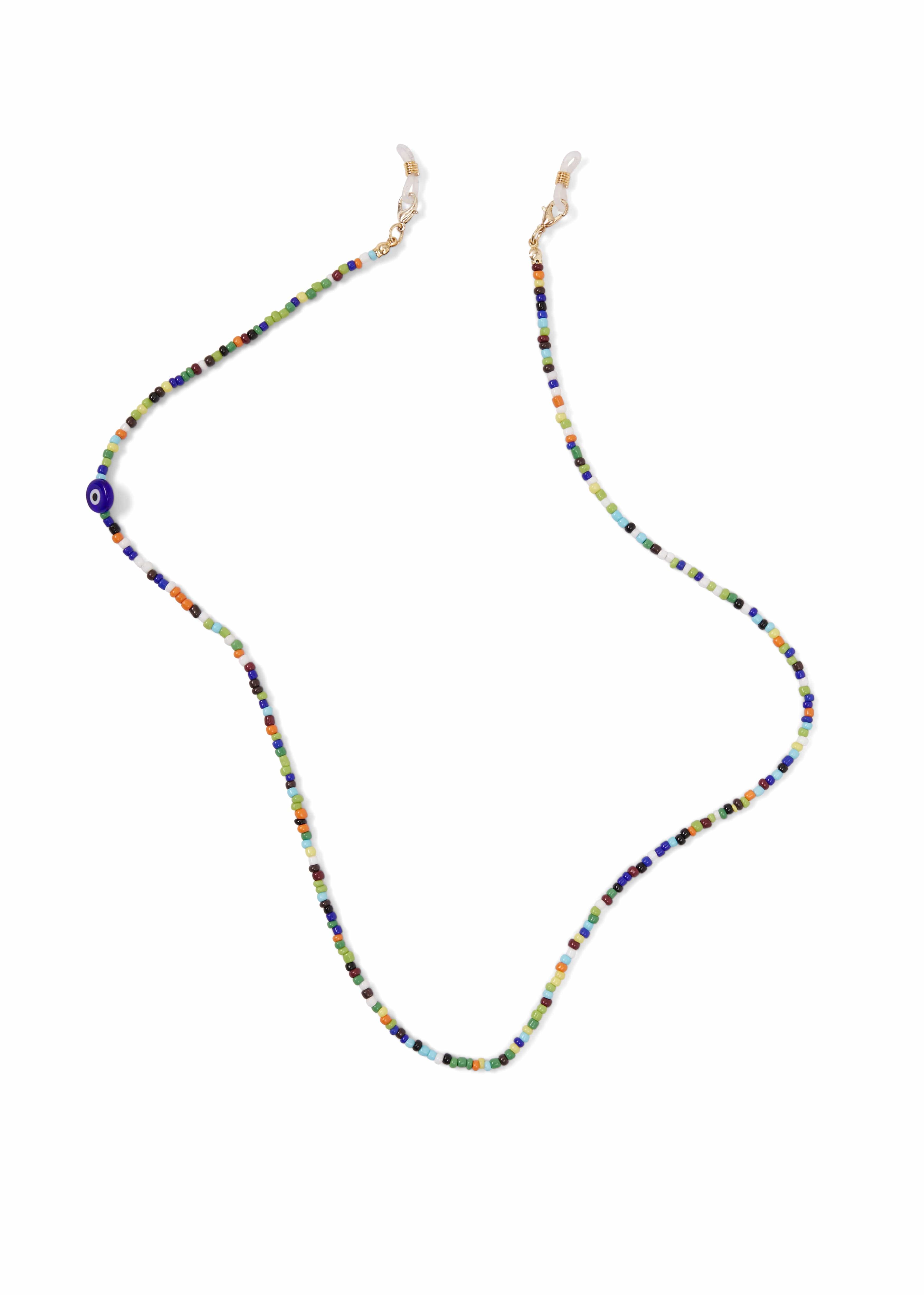 Evil Eye Chain in Multicolor – SUNDAY SOMEWHERE