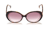 Sunday Somewhere Juniper in Purple Tort Women's Round Acetate Sunglasses