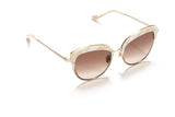 Sunday Somewhere Margot in Mother of Pearl Women's Cat-Eye Combination Sunglasses 