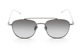 Romeo aviator sunglasses in gunmetal