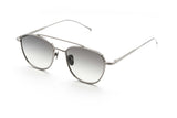 Romeo aviator sunglasses in gunmetal