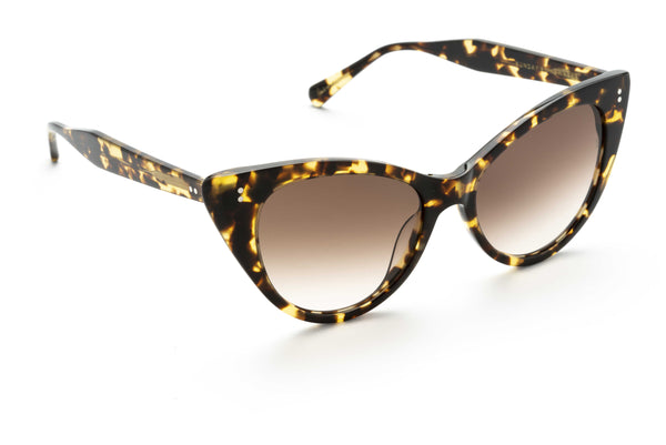 Piper cat-eye sunglasses in tokyo tort