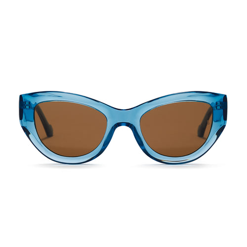 Harper Blue Tort | Women's Oversized Acetate Sunglasses | Sunday 