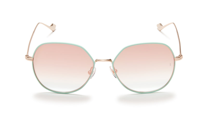 Sunday Somewhere Sedgwick Sky Blue Women's Metal Sunglasses