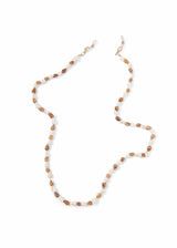 Shell Chain in White and Brown
