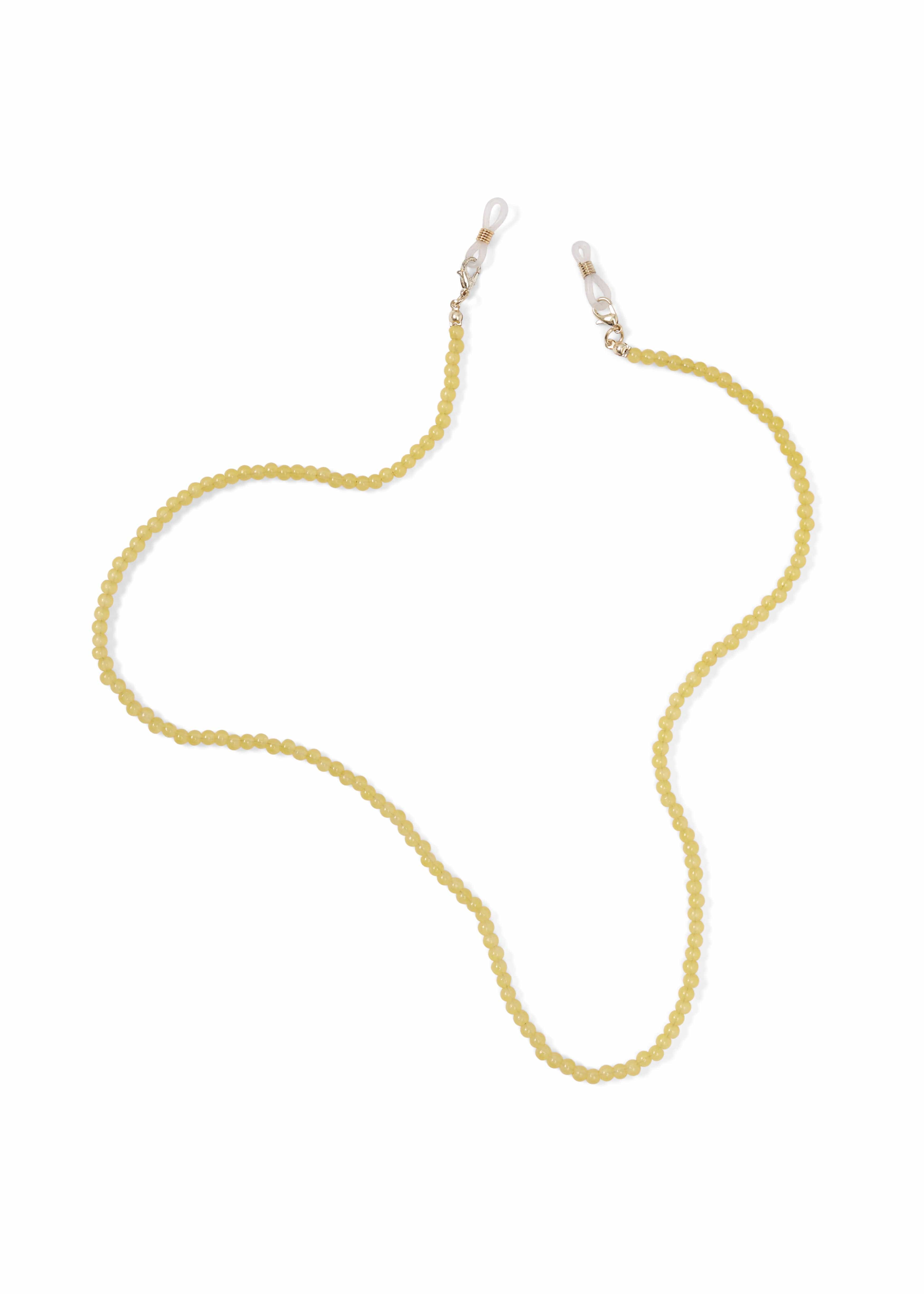 Beaded Chain in Yellow – SUNDAY SOMEWHERE