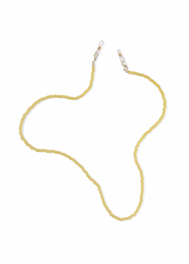 Beaded Chain in Yellow
