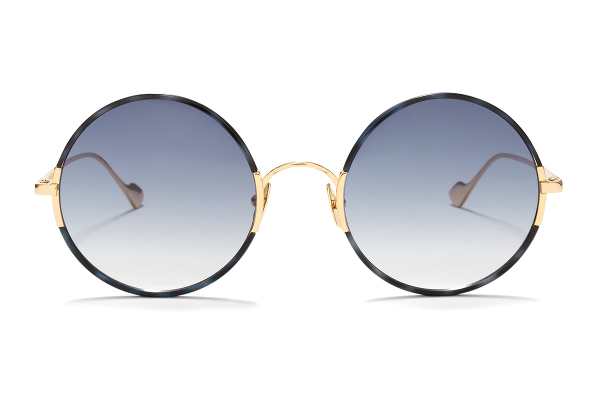 Sunday Somewhere Round Sunglasses & Case Soelae Black | Unisex Round Acetate Sunglasses | Sunday  main image 3